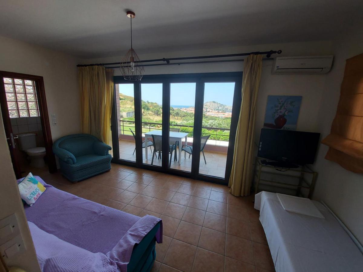 Golden View Apartments Myrina Limnos Luaran gambar