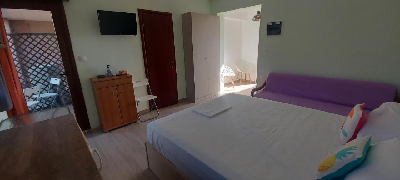 Golden View Apartments Myrina Limnos Luaran gambar