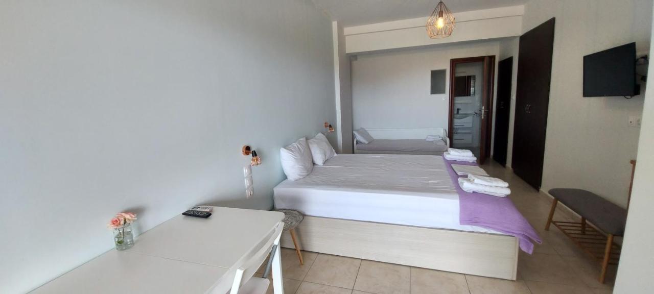Golden View Apartments Myrina Limnos Luaran gambar