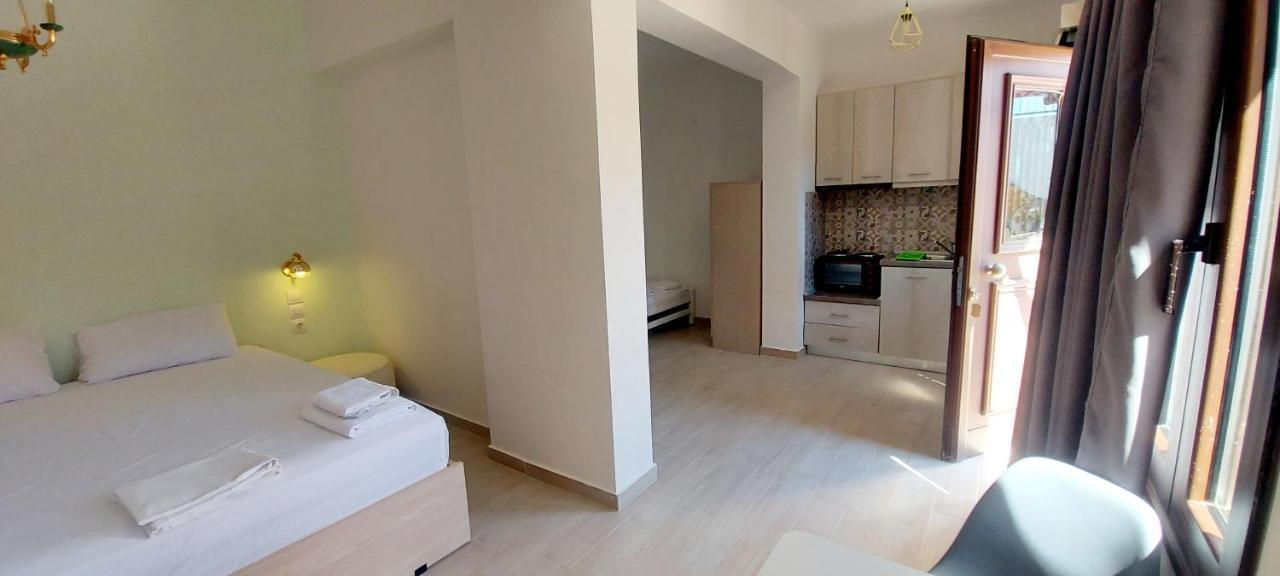 Golden View Apartments Myrina Limnos Luaran gambar